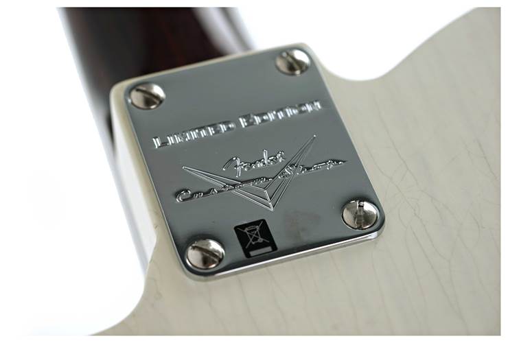Fender Custom Shop Limited Edition 1950s Telecaster Thinline Roadworn Journeyman Relic with Closet Classic Hardware Aged White Blonde #R136846 Fender Custom Shop Limited Edition 1950s Telecaster Thinline Roadworn Journeyman Relic with Closet Classic Hardware Aged White Blonde #R136846