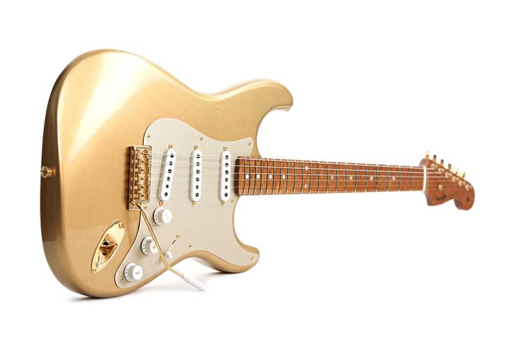 Fender Custom Shop Limited Edition Roasted 1954 Stratocaster Lush Closet Classic with Gold Hardware HLE Gold #LXX0682 Fender Custom Shop Limited Edition Roasted 1954 Stratocaster Lush Closet Classic with Gold Hardware HLE Gold #LXX0682