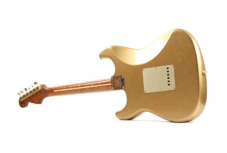 Fender Custom Shop Limited Edition Roasted 1954 Stratocaster Lush Closet Classic with Gold Hardware HLE Gold #LXX0682 Fender Custom Shop Limited Edition Roasted 1954 Stratocaster Lush Closet Classic with Gold Hardware HLE Gold #LXX0682