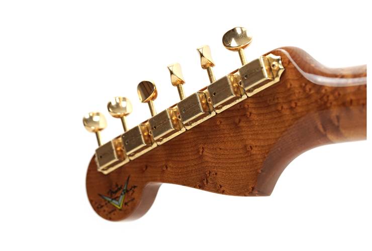 Fender Custom Shop Limited Edition Roasted 1954 Stratocaster Lush Closet Classic with Gold Hardware HLE Gold #LXX0682 Fender Custom Shop Limited Edition Roasted 1954 Stratocaster Lush Closet Classic with Gold Hardware HLE Gold #LXX0682