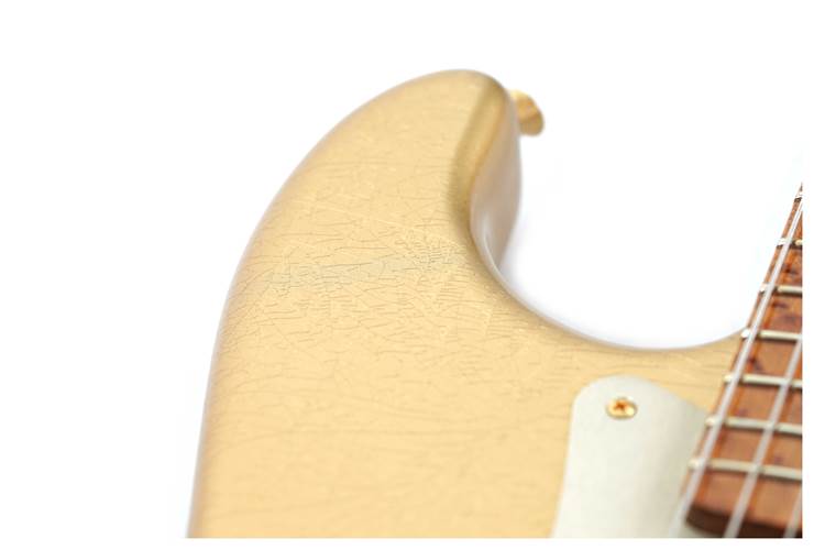 Fender Custom Shop Limited Edition Roasted 1954 Stratocaster Lush Closet Classic with Gold Hardware HLE Gold #LXX0682 Fender Custom Shop Limited Edition Roasted 1954 Stratocaster Lush Closet Classic with Gold Hardware HLE Gold #LXX0682