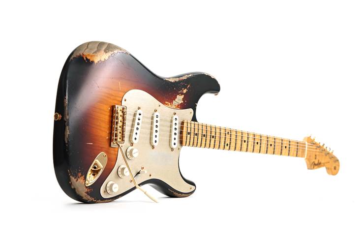 Fender Custom Shop 1950s Stratocaster Heavy Relic Wide Fade 2-Tone Sunburst Masterbuilt by Dave Brown #DB0199 Fender Custom Shop 1950s Stratocaster Heavy Relic Wide Fade 2-Tone Sunburst Masterbuilt by Dave Brown #DB0199