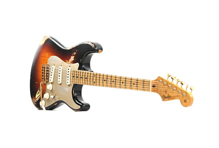 Fender Custom Shop 1950s Stratocaster Heavy Relic Wide Fade 2-Tone Sunburst Masterbuilt by Dave Brown #DB0199 Fender Custom Shop 1950s Stratocaster Heavy Relic Wide Fade 2-Tone Sunburst Masterbuilt by Dave Brown #DB0199
