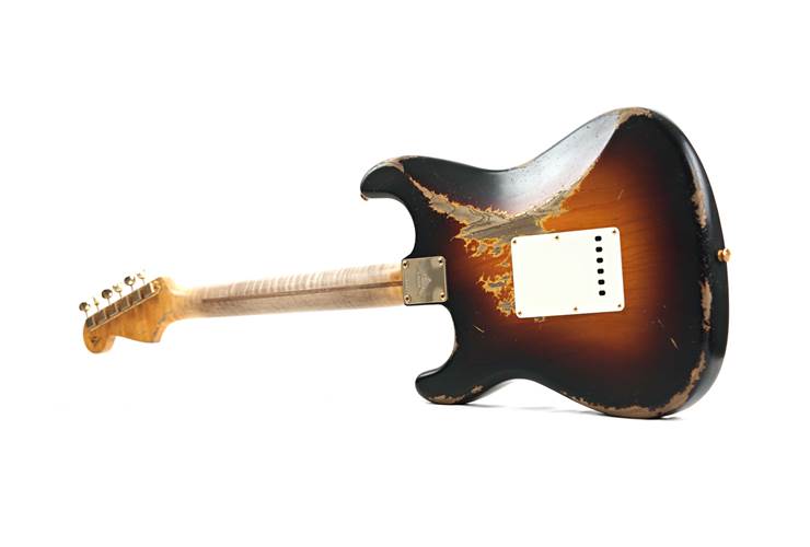 Fender Custom Shop 1950s Stratocaster Heavy Relic Wide Fade 2-Tone Sunburst Masterbuilt by Dave Brown #DB0199 Fender Custom Shop 1950s Stratocaster Heavy Relic Wide Fade 2-Tone Sunburst Masterbuilt by Dave Brown #DB0199