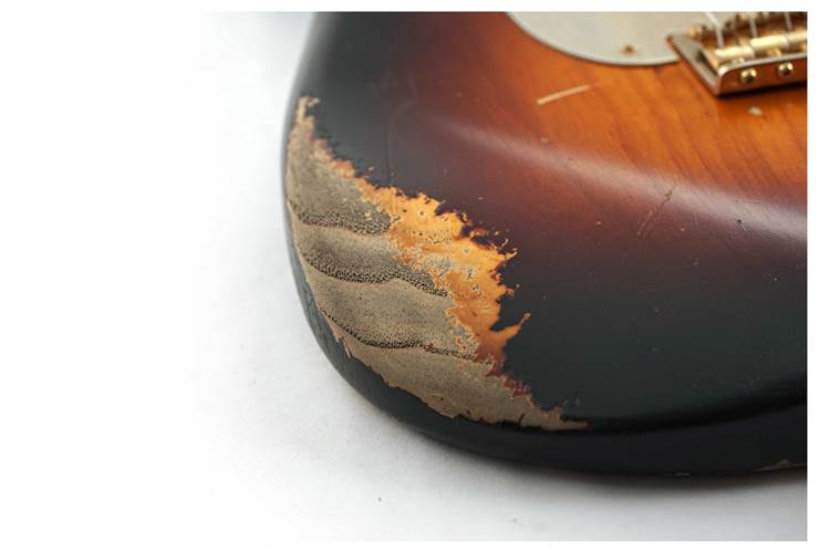 Fender Custom Shop 1950s Stratocaster Heavy Relic Wide Fade 2-Tone Sunburst Masterbuilt by Dave Brown #DB0199 Fender Custom Shop 1950s Stratocaster Heavy Relic Wide Fade 2-Tone Sunburst Masterbuilt by Dave Brown #DB0199