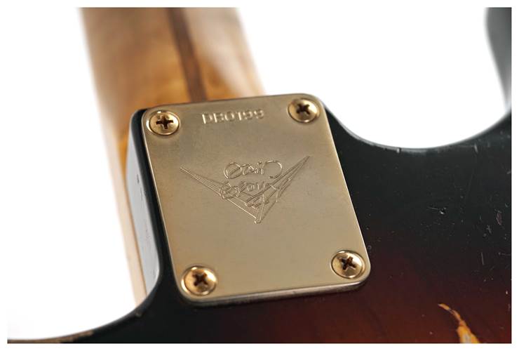 Fender Custom Shop 1950s Stratocaster Heavy Relic Wide Fade 2-Tone Sunburst Masterbuilt by Dave Brown #DB0199 Fender Custom Shop 1950s Stratocaster Heavy Relic Wide Fade 2-Tone Sunburst Masterbuilt by Dave Brown #DB0199