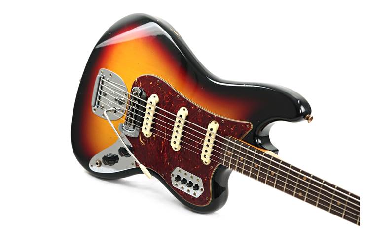 Fender Custom Shop Limited Edition Bass VI Journeyman Relic 3-Tone Sunburst #CZ579549 Fender Custom Shop Limited Edition Bass VI Journeyman Relic 3-Tone Sunburst #CZ579549
