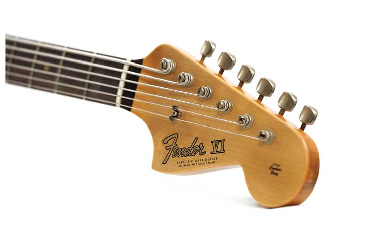 Fender Custom Shop Limited Edition Bass VI Journeyman Relic 3-Tone Sunburst #CZ579549 Fender Custom Shop Limited Edition Bass VI Journeyman Relic 3-Tone Sunburst #CZ579549