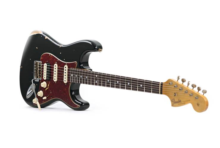 Fender Custom Shop Limited Edition 1967 HSS Stratocaster Relic Aged Black #CZ583272 Fender Custom Shop Limited Edition 1967 HSS Stratocaster Relic Aged Black #CZ583272