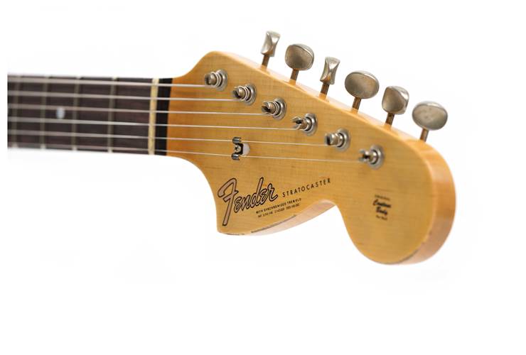 Fender Custom Shop Limited Edition 1967 HSS Stratocaster Relic Aged Black #CZ583272 Fender Custom Shop Limited Edition 1967 HSS Stratocaster Relic Aged Black #CZ583272