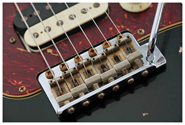 Fender Custom Shop Limited Edition 1967 HSS Stratocaster Relic Aged Black #CZ583272 Fender Custom Shop Limited Edition 1967 HSS Stratocaster Relic Aged Black #CZ583272