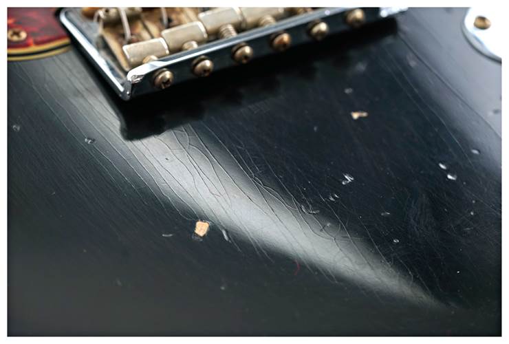Fender Custom Shop Limited Edition 1967 HSS Stratocaster Relic Aged Black #CZ583272 Fender Custom Shop Limited Edition 1967 HSS Stratocaster Relic Aged Black #CZ583272