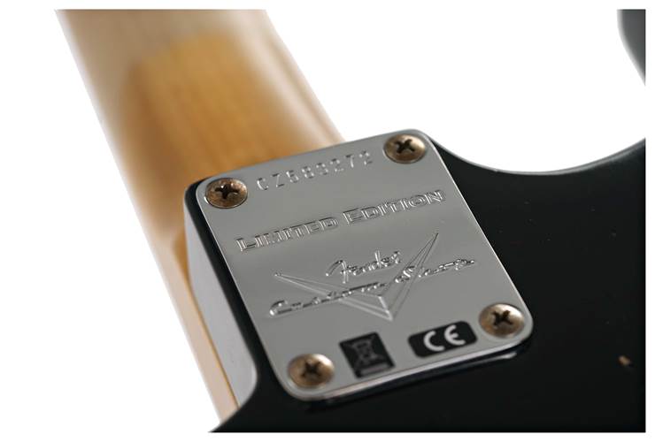 Fender Custom Shop Limited Edition 1967 HSS Stratocaster Relic Aged Black #CZ583272 Fender Custom Shop Limited Edition 1967 HSS Stratocaster Relic Aged Black #CZ583272