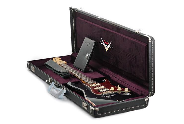 Fender Custom Shop Limited Edition 1967 HSS Stratocaster Relic Aged Black #CZ583272 Fender Custom Shop Limited Edition 1967 HSS Stratocaster Relic Aged Black #CZ583272