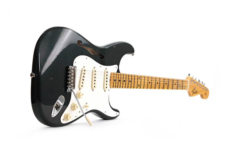 Fender Custom Shop Postmodern Stratocaster Journeyman with Closet Classic Hardware Aged Metallic Charcoal Black #XN16577 Fender Custom Shop Postmodern Stratocaster Journeyman with Closet Classic Hardware Aged Metallic Charcoal Black #XN16577