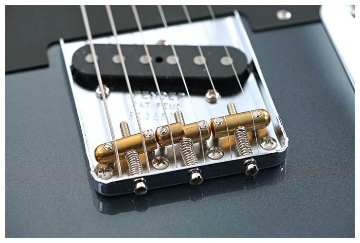 Fender Custom Shop American Custom Telecaster NOS Charcoal Frost Metallic #R136596 Fender Custom Shop American Custom Telecaster NOS Charcoal Frost Metallic #R136596