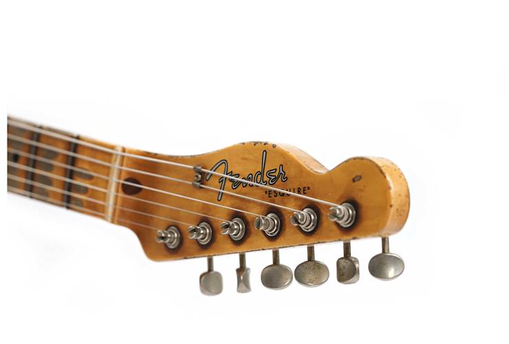 Fender Custom Shop 1957 Stratocaster HSS Super Heavy Relic Reversed Tele Headstock Dark Shell Pink #R125293 Fender Custom Shop 1957 Stratocaster HSS Super Heavy Relic Reversed Tele Headstock Dark Shell Pink #R125293