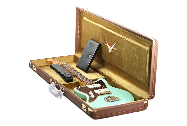 Fender Custom Shop 1962 Jazzmaster Journeyman Relic Super Faded Prussian Blue Left Handed #CZ568966 Fender Custom Shop 1962 Jazzmaster Journeyman Relic Super Faded Prussian Blue Left Handed #CZ568966