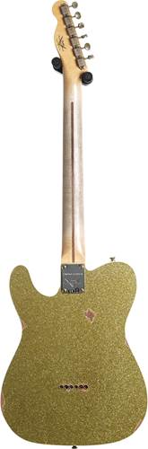 Fender Custom Shop Limited Edition Tomatillo Telecaster Relic Aged Chartreuse Sparkle #R138541 Fender Custom Shop Limited Edition Tomatillo Telecaster Relic Aged Chartreuse Sparkle #R138541