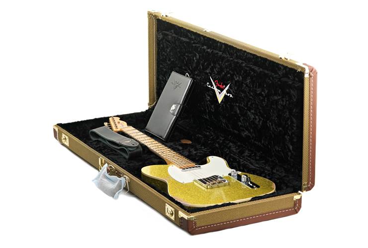 Fender Custom Shop Limited Edition Tomatillo Telecaster Relic Aged Chartreuse Sparkle #R138541 Fender Custom Shop Limited Edition Tomatillo Telecaster Relic Aged Chartreuse Sparkle #R138541