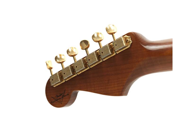 Fender Custom Shop 1955 Stratocaster Journeyman Lime Green HH with Gold Hardware #CZ554831 Fender Custom Shop 1955 Stratocaster Journeyman Lime Green HH with Gold Hardware #CZ554831