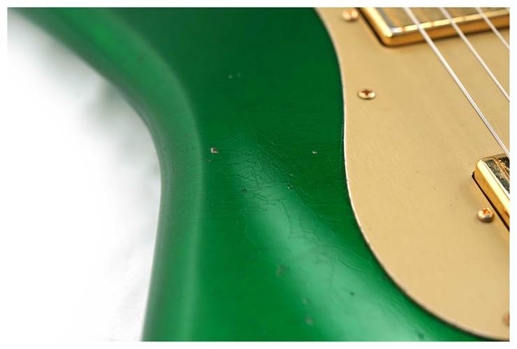 Fender Custom Shop 1955 Stratocaster Journeyman Lime Green HH with Gold Hardware #CZ554831 Fender Custom Shop 1955 Stratocaster Journeyman Lime Green HH with Gold Hardware #CZ554831