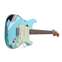Fender Custom Shop 1963 Stratocaster Heavy Relic with Closet Classic Hardware Daphne Blue Over Black #CZ582547 Front View
