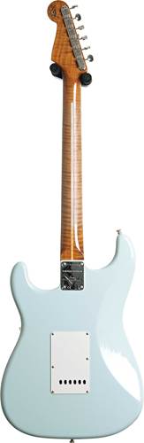 Fender Custom Shop Limited Edition Roasted 1950s Stratocaster Lush Closet Classic Faded Aged Sonic Blue #CZ576643 Fender Custom Shop Limited Edition Roasted 1950s Stratocaster Lush Closet Classic Faded Aged Sonic Blue #CZ576643