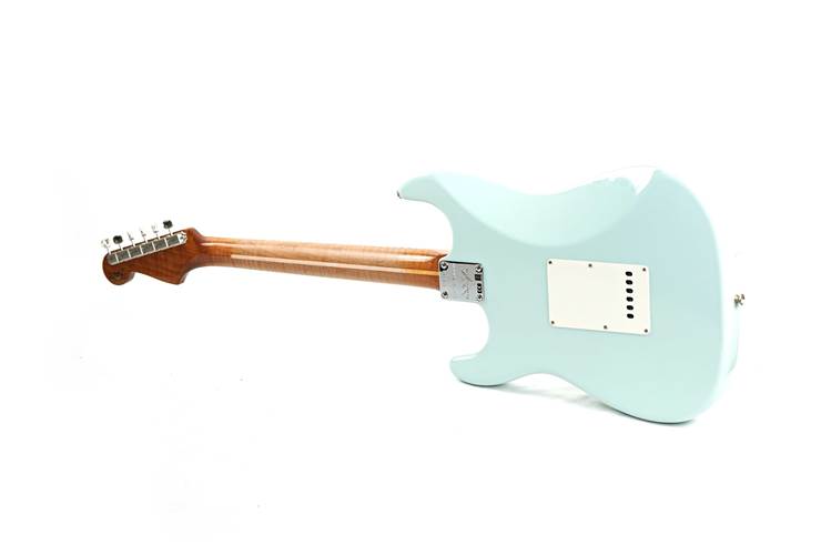 Fender Custom Shop Limited Edition Roasted 1950s Stratocaster Lush Closet Classic Faded Aged Sonic Blue #CZ576643 Fender Custom Shop Limited Edition Roasted 1950s Stratocaster Lush Closet Classic Faded Aged Sonic Blue #CZ576643