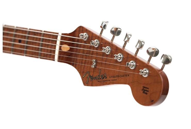 Fender Custom Shop Limited Edition Roasted 1950s Stratocaster Lush Closet Classic Wide Fade Aged Chocolate 2-Tone Sunburst #CZ581536 Fender Custom Shop Limited Edition Roasted 1950s Stratocaster Lush Closet Classic Wide Fade Aged Chocolate 2-Tone Sunburst #CZ581536
