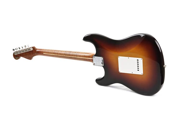 Fender Custom Shop Limited Edition Roasted 1950s Stratocaster Lush Closet Classic Wide Fade Aged Chocolate 2-Tone Sunburst #CZ581536 Fender Custom Shop Limited Edition Roasted 1950s Stratocaster Lush Closet Classic Wide Fade Aged Chocolate 2-Tone Sunburst #CZ581536