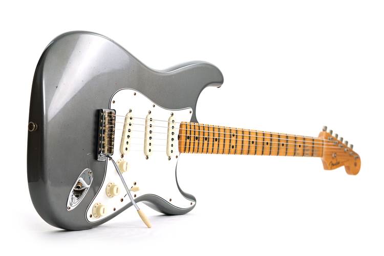 Fender Custom Shop Limited Edition 1965 Stratocaster Journeyman Relic Aged Pewter #CZ579370 Fender Custom Shop Limited Edition 1965 Stratocaster Journeyman Relic Aged Pewter #CZ579370