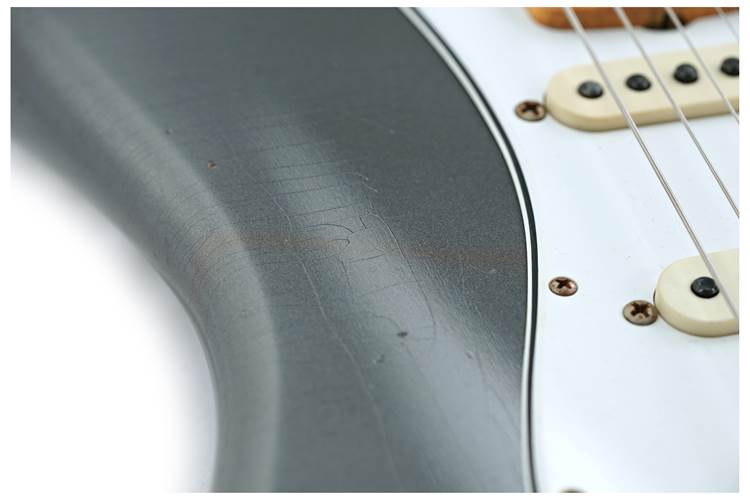 Fender Custom Shop Limited Edition 1965 Stratocaster Journeyman Relic Aged Pewter #CZ579370 Fender Custom Shop Limited Edition 1965 Stratocaster Journeyman Relic Aged Pewter #CZ579370