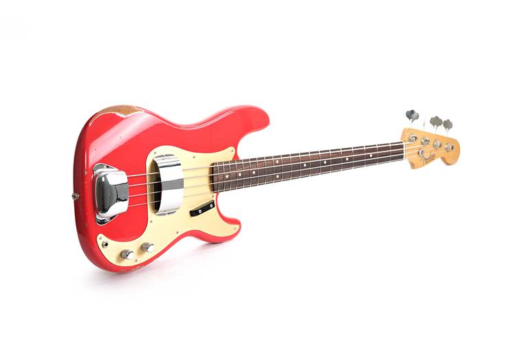 Fender Custom Shop 1960 Precision Bass Relic with Closet Classic Hardware Fiesta Red #R139330 Fender Custom Shop 1960 Precision Bass Relic with Closet Classic Hardware Fiesta Red #R139330