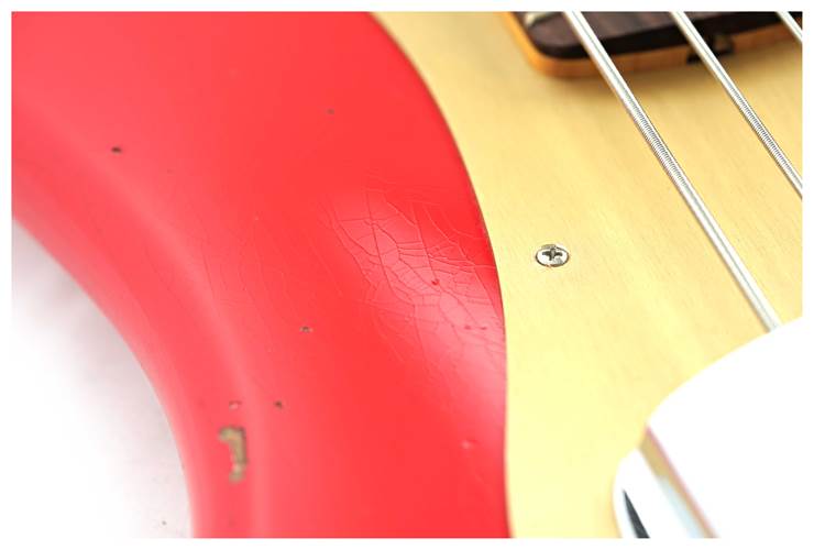Fender Custom Shop 1960 Precision Bass Relic with Closet Classic Hardware Fiesta Red #R139330 Fender Custom Shop 1960 Precision Bass Relic with Closet Classic Hardware Fiesta Red #R139330