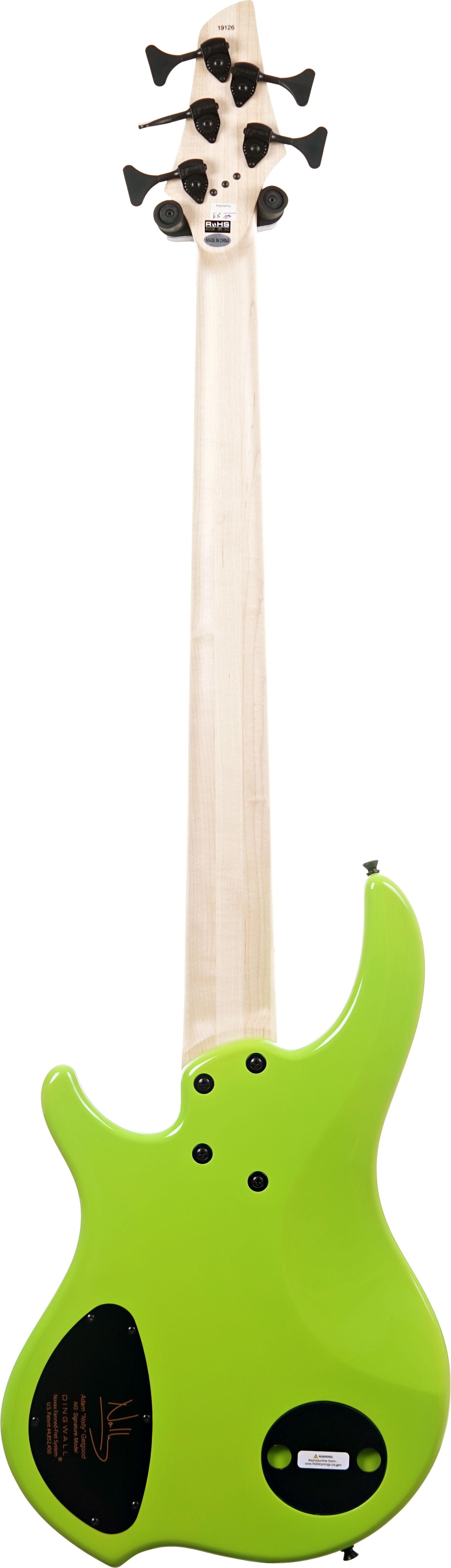 Dingwall NG3 5 String Ferrari Green #19126