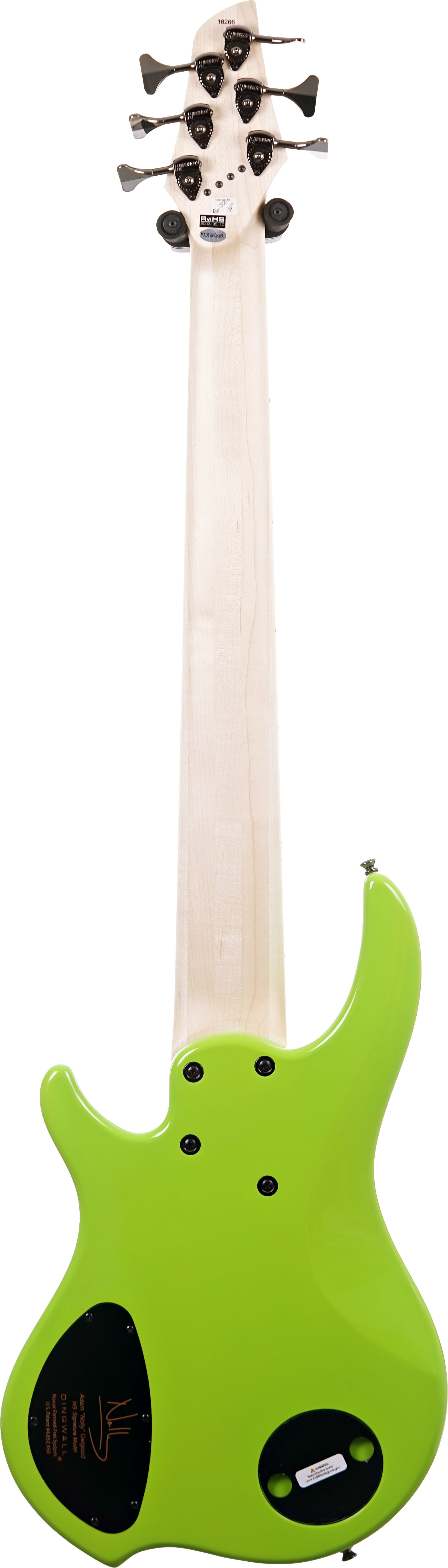 Dingwall NG3 6 String Ferrari Green #18266