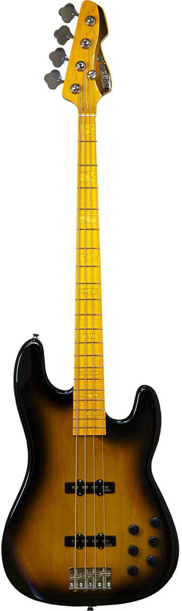 Mark Bass MB GV 4 Gloxy Tobacco Sunburst CR Maple Fingerboard