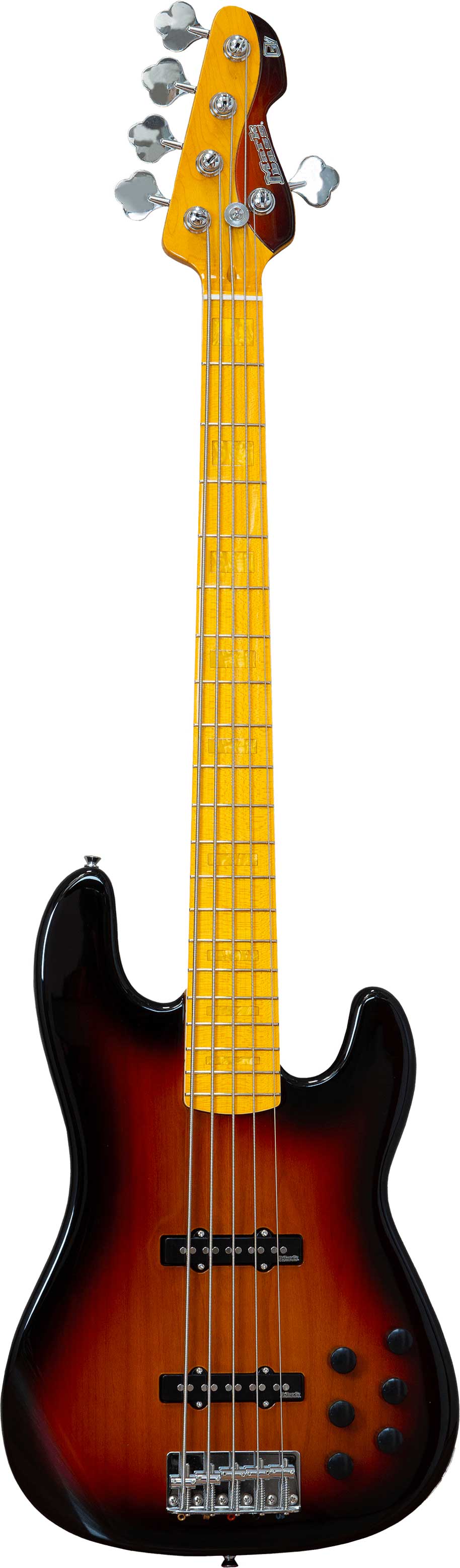 Mark Bass MB GV 5 Gloxy 3-Tone Sunburst CR Maple Fingerboard