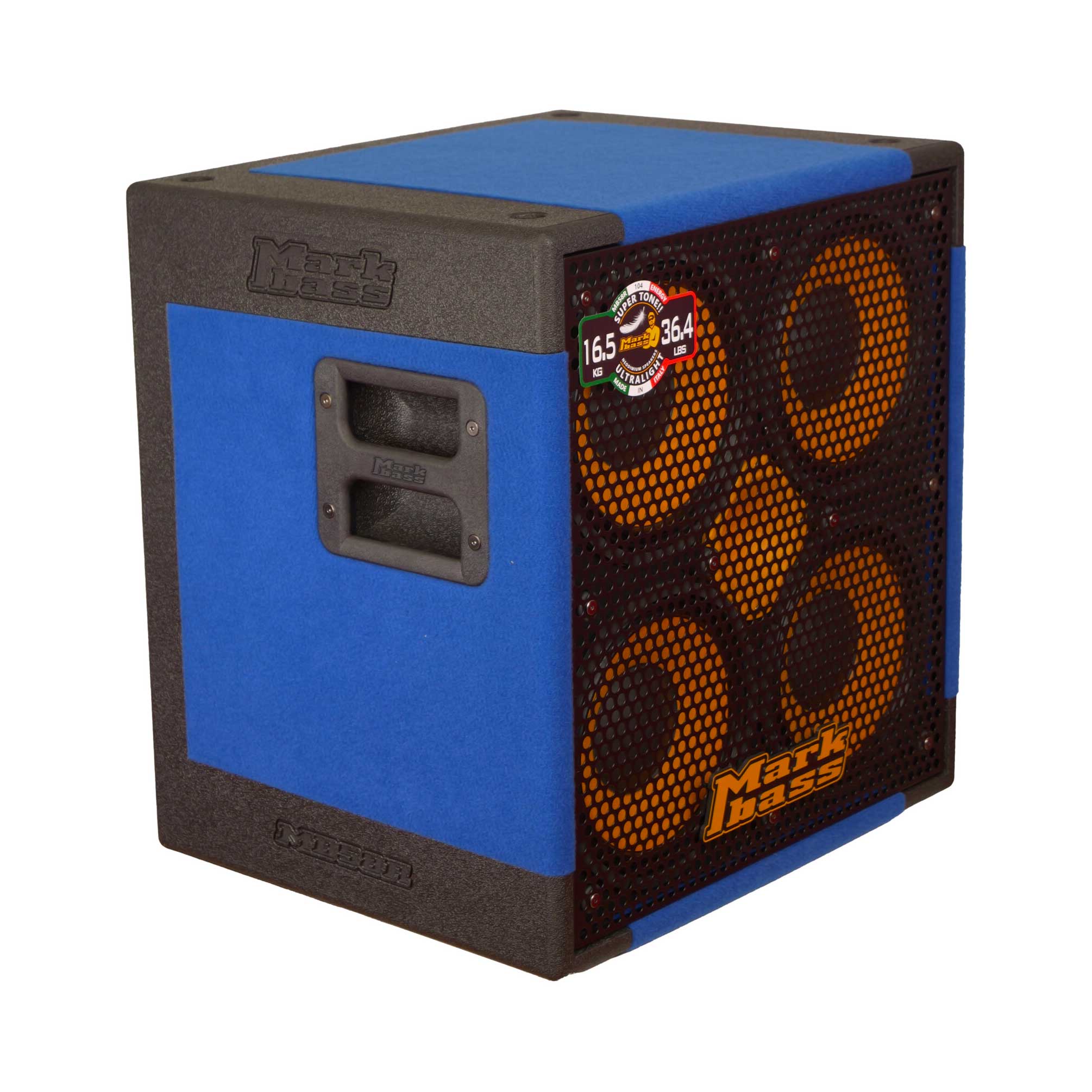 Mark Bass MB58R 104 Energy Blue 4 Ohm 4x10 Inch 800W Neodymium Speakers Bass Cabinet