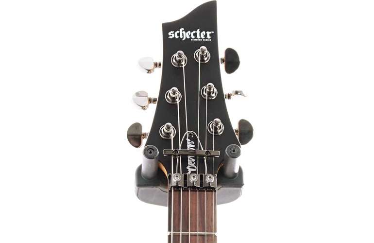 Schecter Demon-6 FR S Aged Black Satin Schecter Demon-6 FR S Aged Black Satin