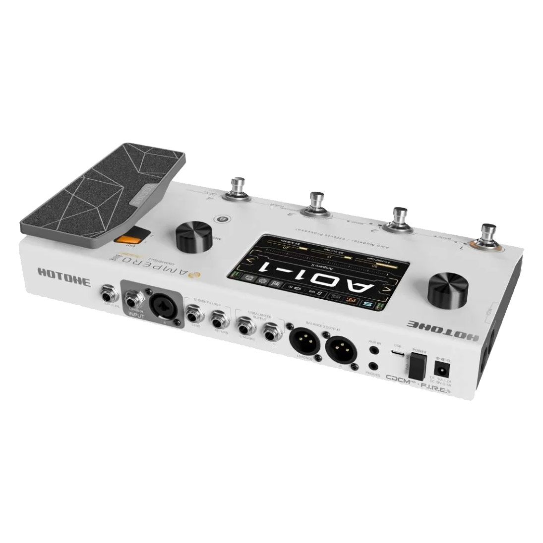 Hotone AMPERO II Guitar Amp Modeller and Multi Effects Processor Pedal
