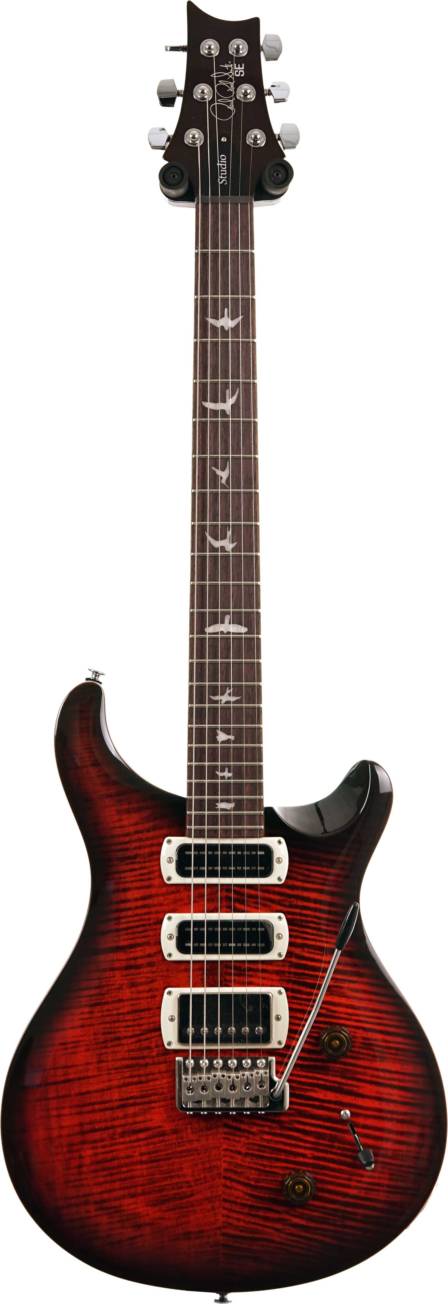 PRS SE Studio Orange Tiger Smokeburst #07469