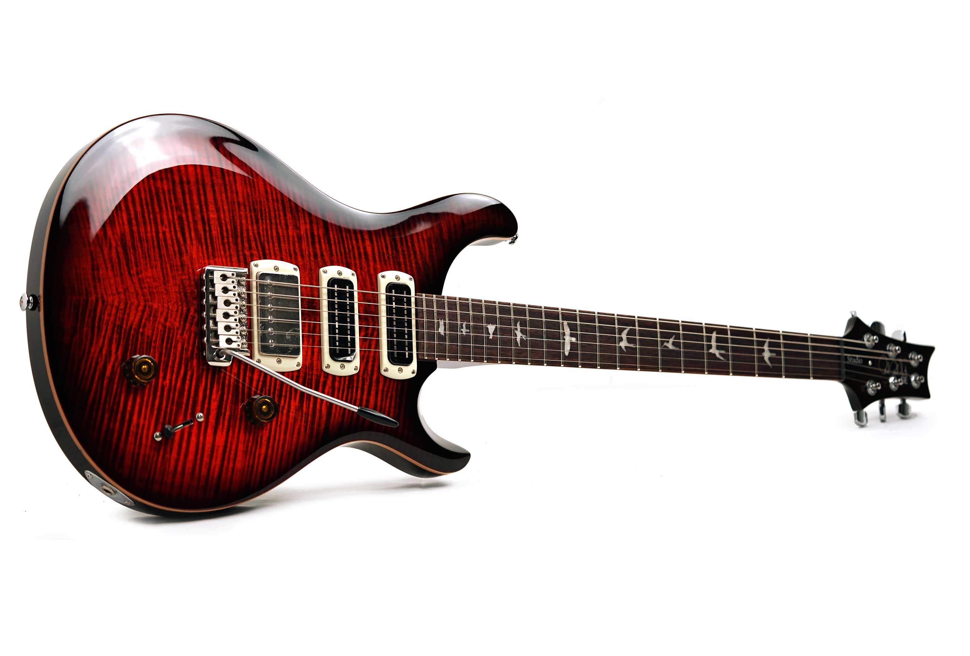 PRS SE Studio Orange Tiger Smokeburst #07469
