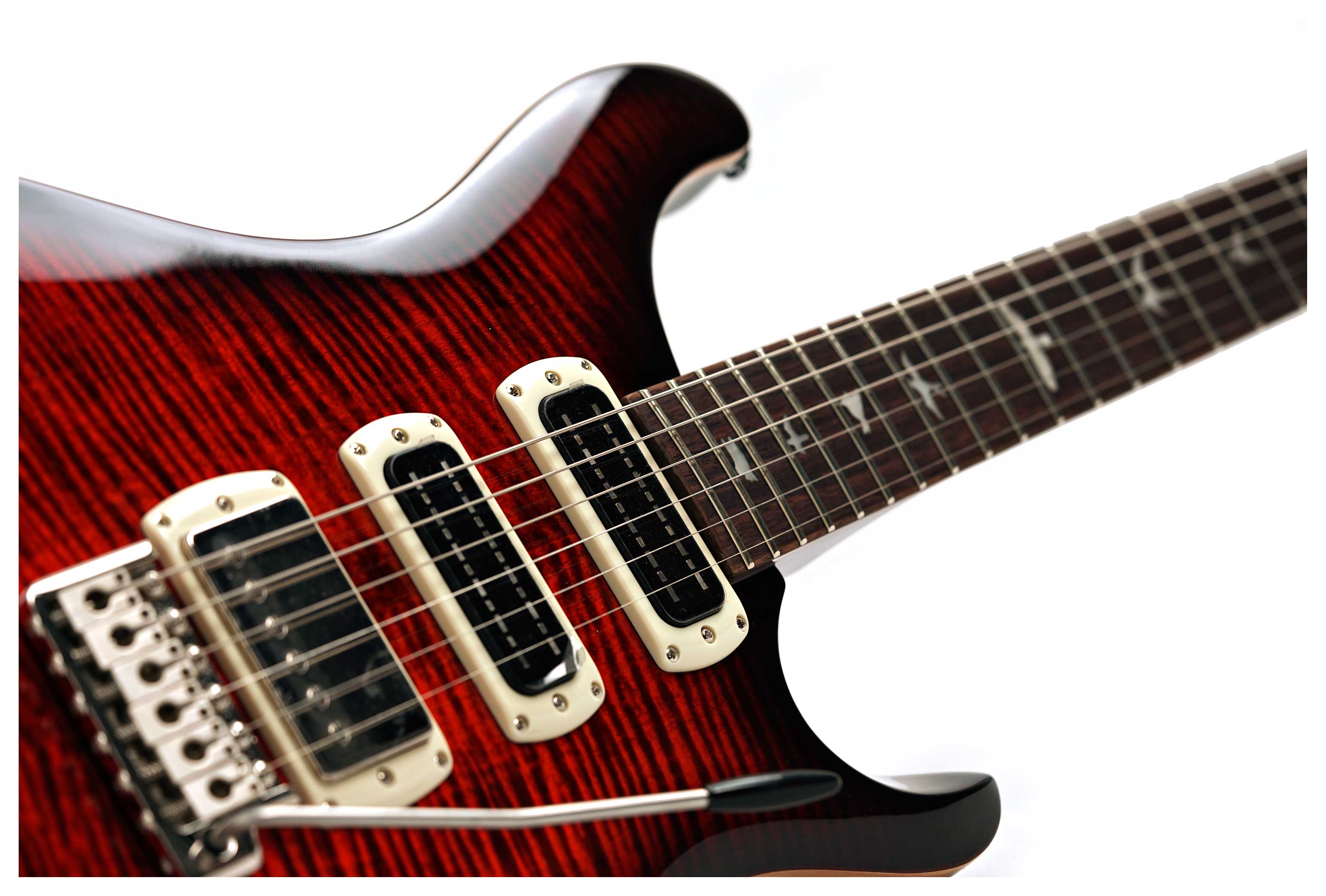 PRS SE Studio Orange Tiger Smokeburst #07469