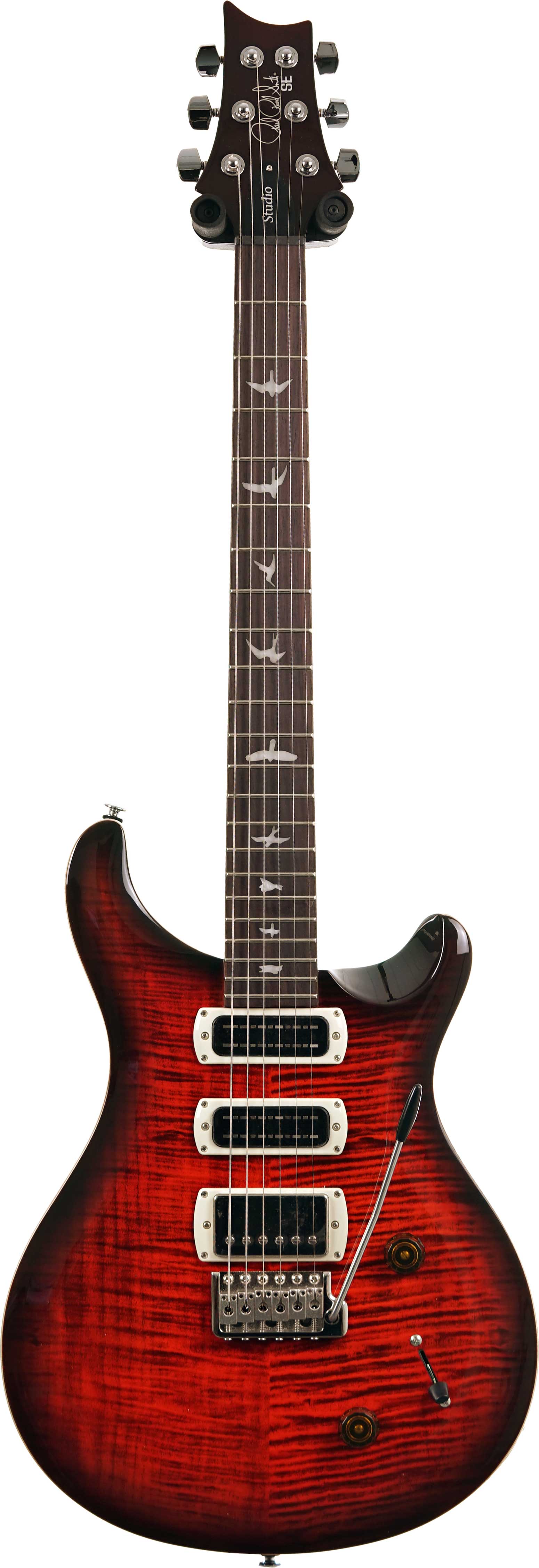 PRS SE Studio Orange Tiger Smokeburst #028116