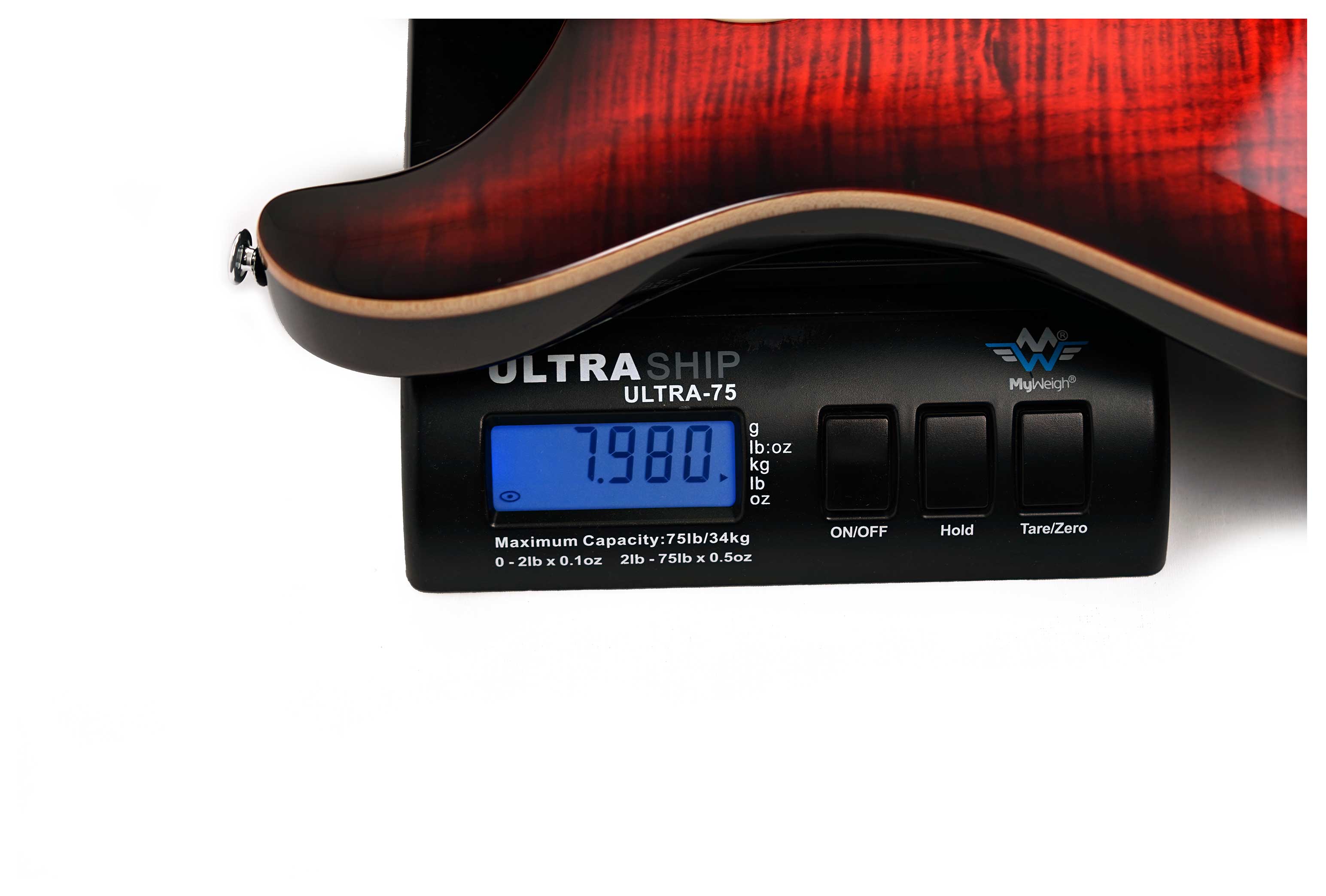 PRS SE Studio Orange Tiger Smokeburst #028116