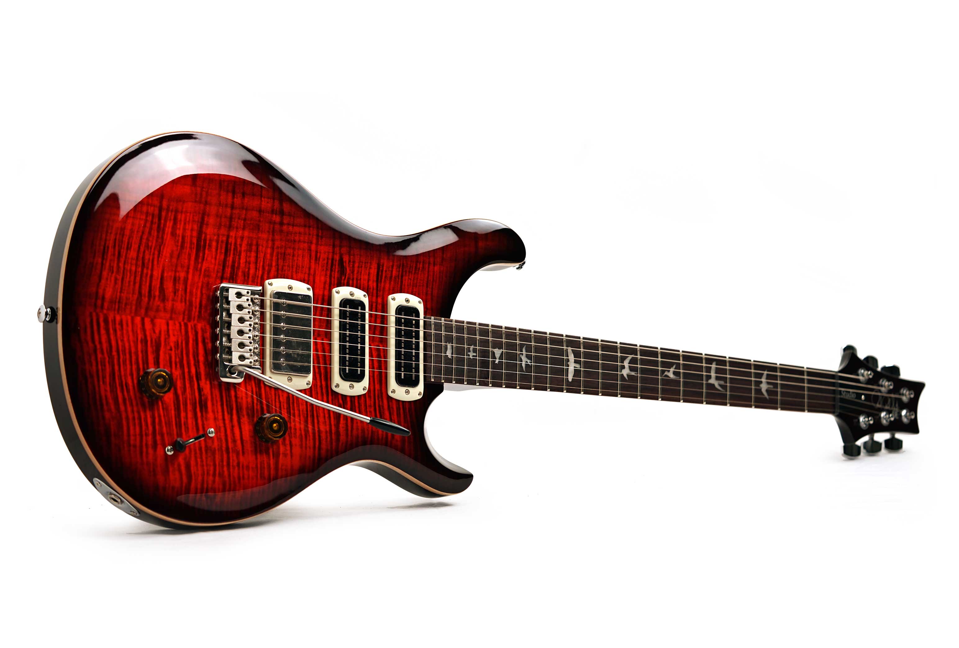 PRS SE Studio Orange Tiger Smokeburst #028116