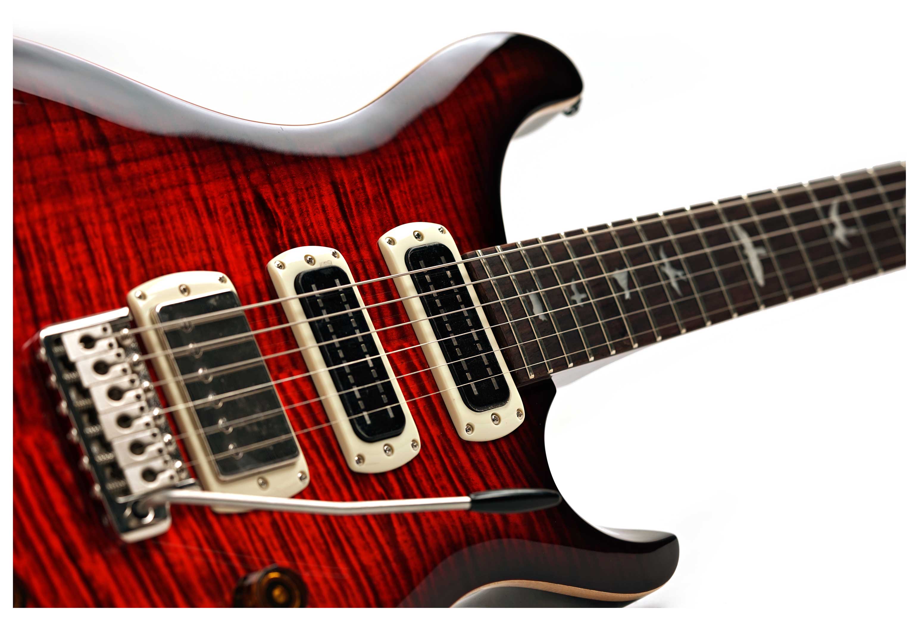 PRS SE Studio Orange Tiger Smokeburst #028116
