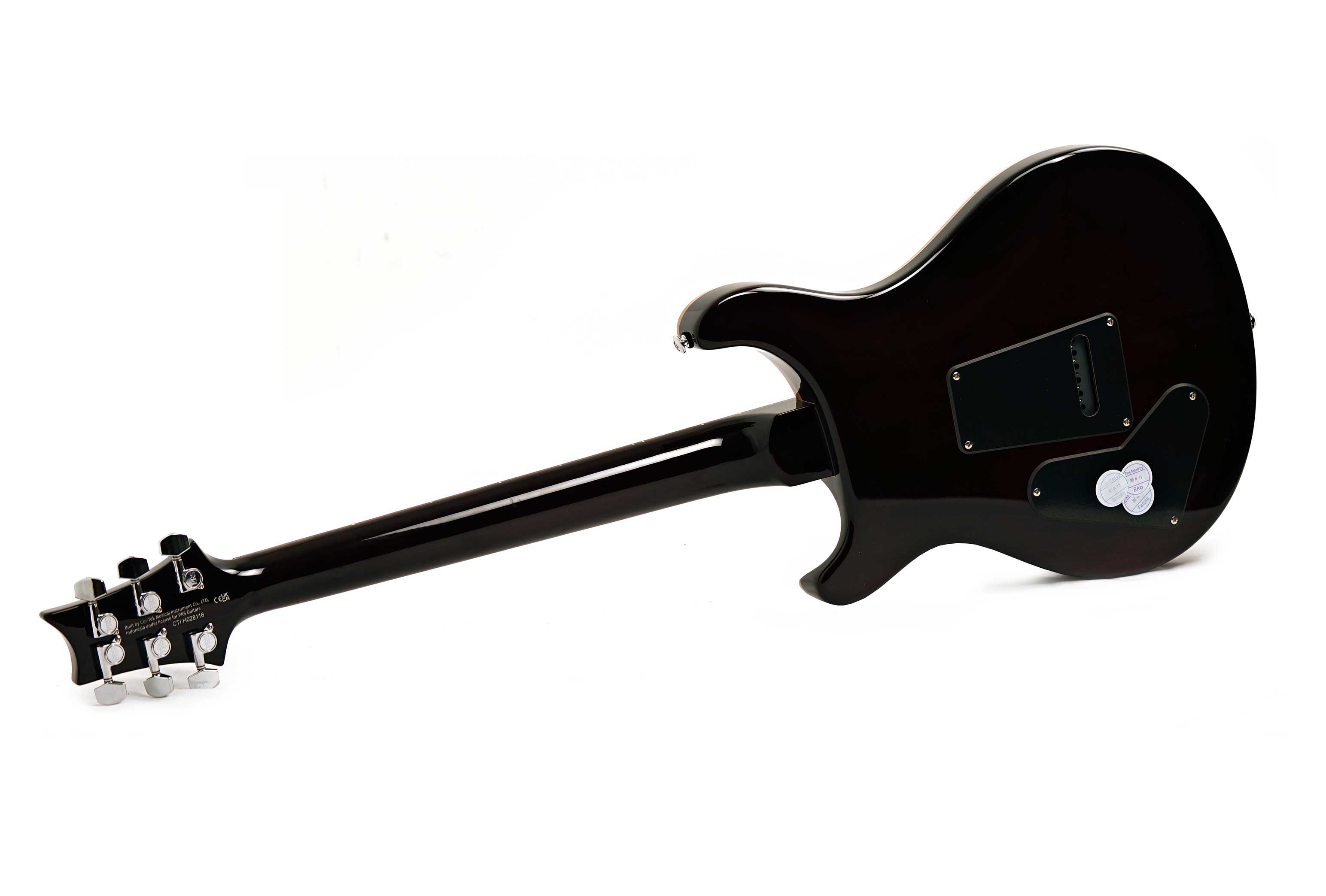 PRS SE Studio Orange Tiger Smokeburst #028116